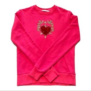 NeW AMEN  Sacred hearth embelleshed Crewneck sweat